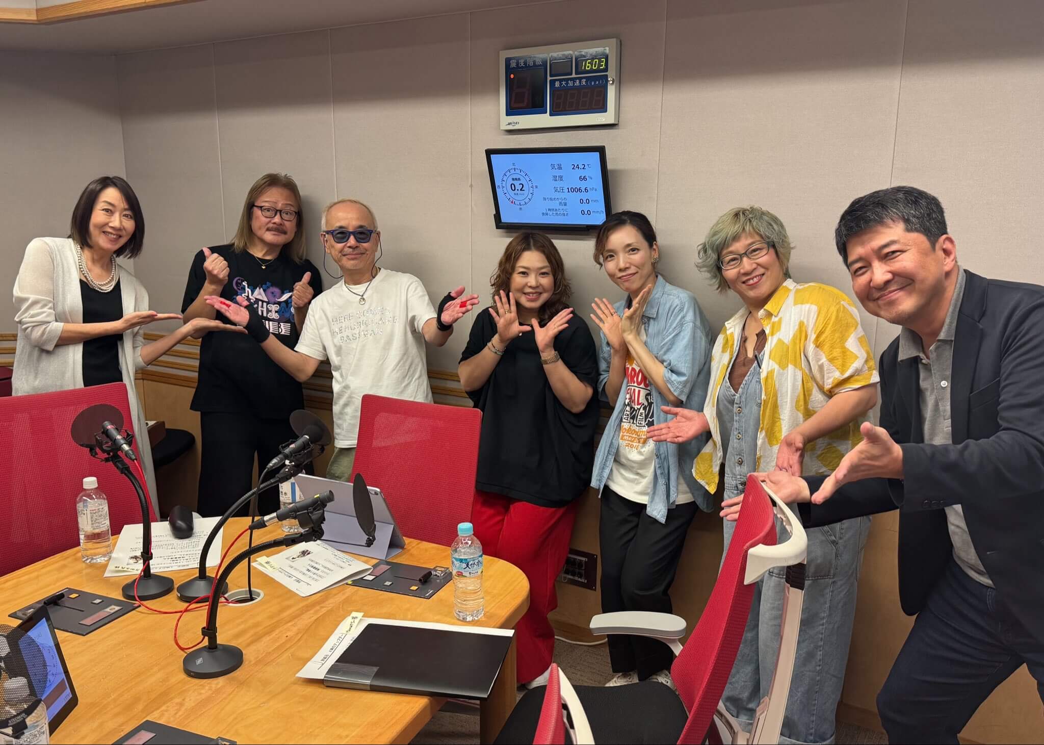 ７/７（火）　本日のゲストは、日刊現代から小塚かおるさん、ベーシストの成瀬喜博さん、日刊スポーツの佐々木一郎さんでした！